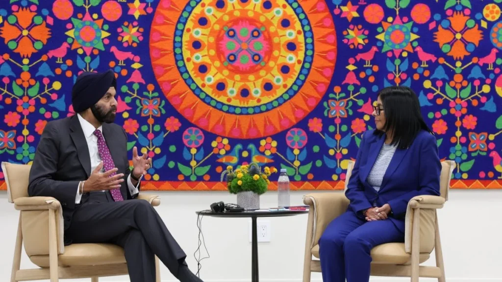 Rodríguez se reunió en Nueva York con el presidente del Banco Mundial