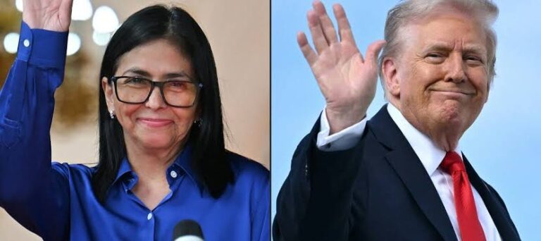 Trump se reunirá con Delcy Rodríguez durante Asamblea General de la ONU, confirma alto funcionario de EEUU