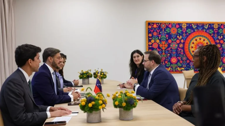 Venezuela y Reino Unido revisan en Nueva York avances de la agenda bilateral
