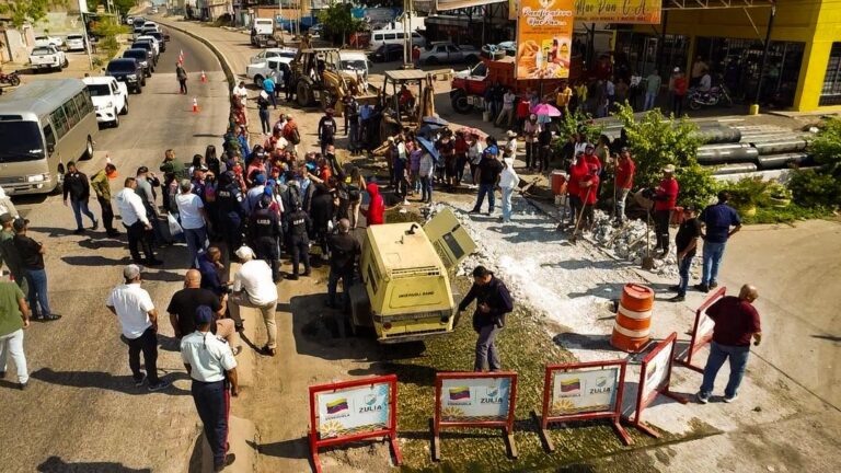 Vicepresidencia de Obras Públicas y la Gobernación inician la rehabilitación integral del corredor vial Los Haticos