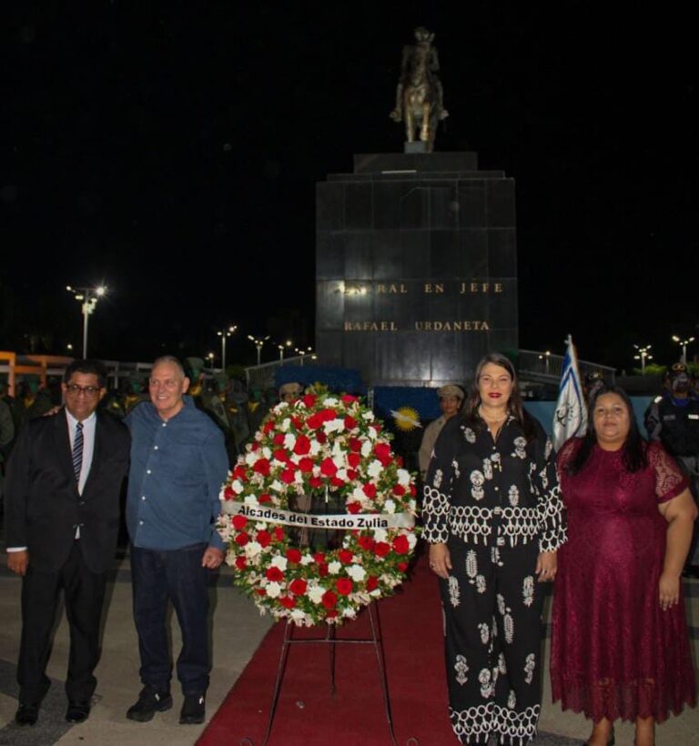 Pueblo marabino conmemoró Natalicio del prócer zuliano G/J Rafael Urdaneta