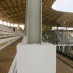 A 30 días para su entrega, Alcaldía concluye techado de las tribunas del Alejandro Borges