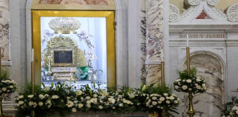 A solo cuatro días de la Bajada de Nuestra Señora del Rosario de Chiquinquirá