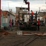 Alcaldía de Maracaibo atendió de manera inmediata contingencias por postes caídos