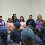 Alcaldía de Maracaibo impartió taller de prevención sobre cáncer de mama a funcionarias de Polimaracaibo