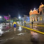 Alcaldía de Maracaibo reacondicionó fachada de la Basílica y limpió piso de la plazoleta