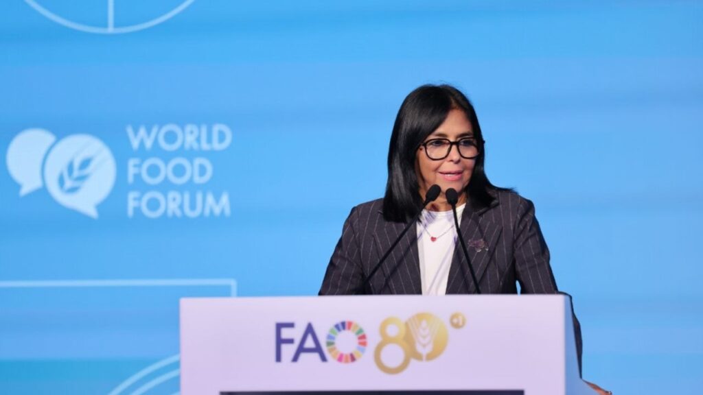 Anuncian en la FAO el Plan Venezuela Alimenta y nueva ley económica