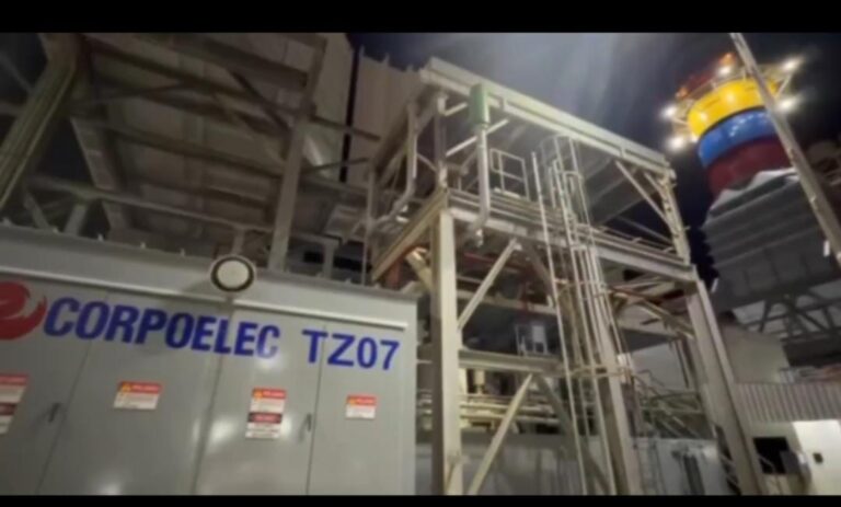Avanzan trabajos para incorporar la unidad TZ07 al Sistema Eléctrico