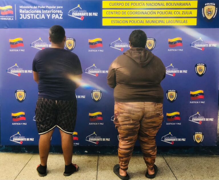 Detenida tiktoker junto a su pareja por presunto maltrato infantil en Lagunillas