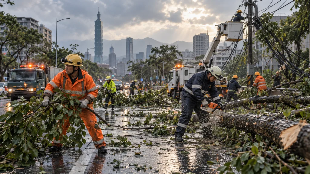 El tifón Champi azotó China y amenaza a Japón