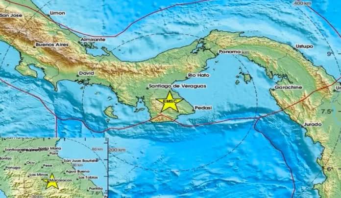 Fuerte terremoto sacude Panamá