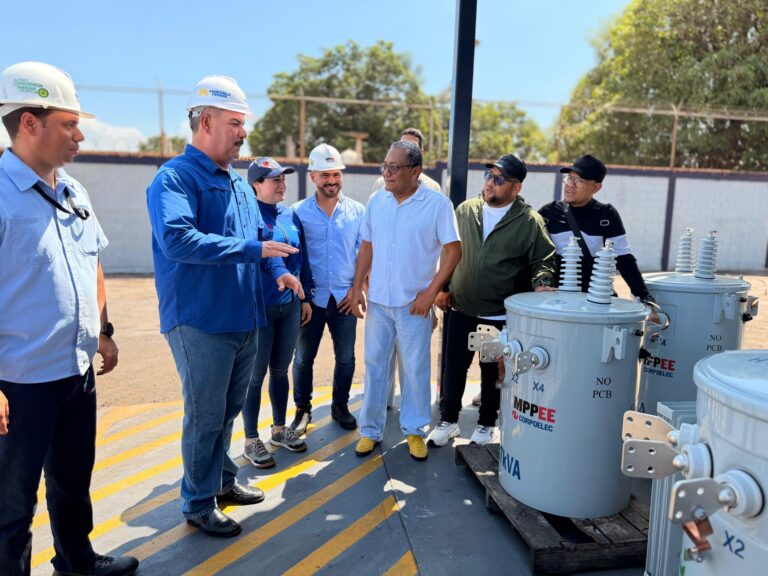 Gobernador Luis Caldera entrega de 538 transformadores para fortalecer el sistema eléctrico del Zulia