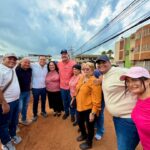 Gobernador Luis Caldera inspecciona inicio de sustitución de colector matriz de 12 pulgadas en el corredor vial Amparo