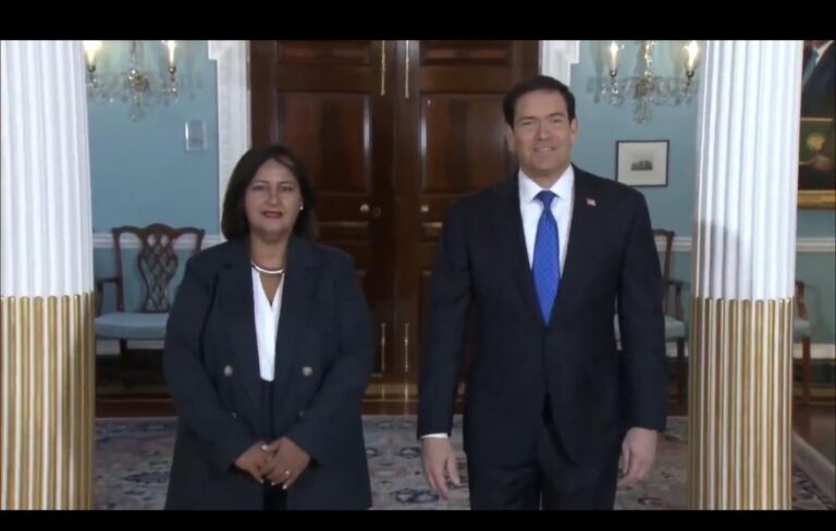 Marco Rubio con Dinorah Figuera