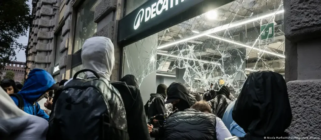 Menores de 14 años podrán ser imputados en Italia tras saqueos