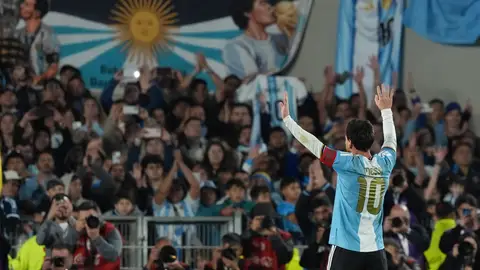 Messi recibió una despedida histórica en Buenos Aires