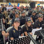 Secretaría de Cultura y la Uptma evalúan competencias musicales de integrantes de bandas de paz y marciales