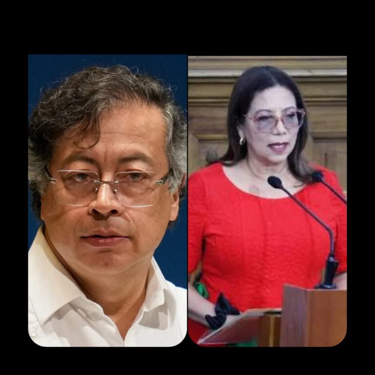 Tania Díaz confronta a Gustavo Petro durante seminario del PT en México