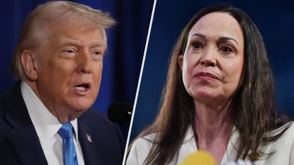 Trump reacciona al regreso de Machado