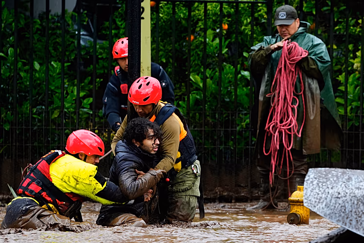 Chile declara emergencia por fuertes lluvias